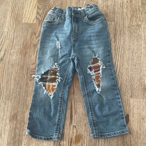 Custom toddler jeans